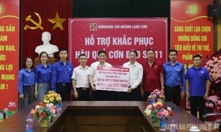 Agribank đồng hành cùng khách hàng và người dân khắc phục thiệt hại sau lũ