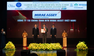 Tài chính Mirae Asset vinh dự nhận giải thưởng Top 10 Thương hiệu Uy tín Hàng đầu Châu Á 2025 
