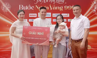 Bibo Mart trao ngựa vàng 9999 cho khách hàng may mắn