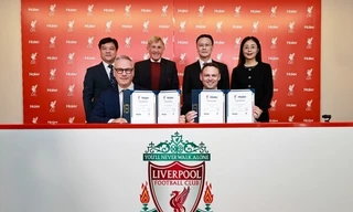 Haier ký kết thỏa thuận hợp tác mới với CLB bóng đá Liverpool và Paris Saint-Germain 
