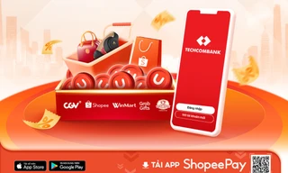 Mở tài khoản Techcombank trên ứng dụng ShopeePay, mô hình hợp tác ngân hàng - fintech thúc đẩy tăng trưởng kinh tế số