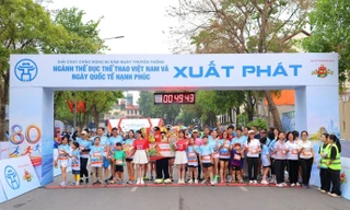 Dấu ấn Phở Việt tại Giải chạy Chào mừng 80 năm Ngày truyền thống ngành TDTT Việt Nam và Ngày Quốc tế Hạnh phúc