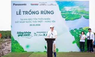 Tự hào kỷ lục 1 triệu cây, Panasonic tiếp tục hành trình 'Sống khỏe góp xanh'