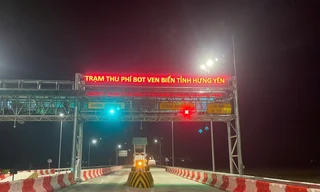 Tuyến đường bộ ven biển tỉnh Hưng Yên bắt đầu thu phí BOT