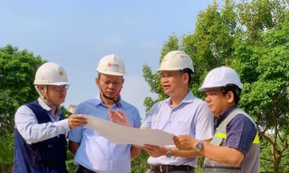 Công trình cảnh quan nhà thi đấu Phan Đình Phùng sẽ được bàn giao sớm 2 tuần