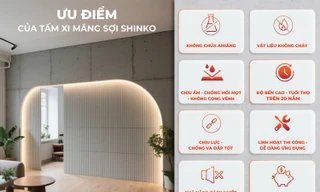 SHINKO CORP - Doanh nghiệp Việt Nam đầu tiên ra mắt Tấm xi măng sợi Cellulose - Vật liệu xanh cho xây dựng hiện đại