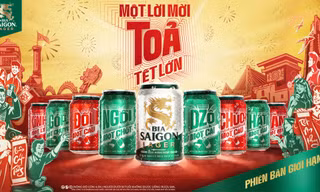 Từ một 'lời mời' ý nghĩa, Bia Saigon lan tỏa 'Tết lớn' đến khắp mọi miền
