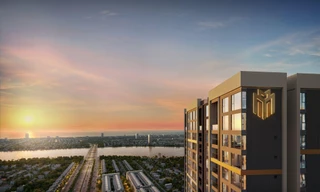 Tầm nhìn giao hòa giữa thiên nhiên và phố thị tại Tower A - Masteri Rivera Danang 