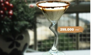 SANTA COCKTAIL – Hương vị Giáng sinh ngọt ấm trên Rooftop Garden Bar