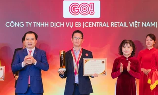 Gạo GO! ST25 lúa tôm lọt top 10 Sản phẩm - Dịch vụ xanh - Bền vững 2025