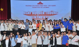 Ngày hội đến trường KTXD K25: Lan tỏa niềm tự hào và khát vọng học tập