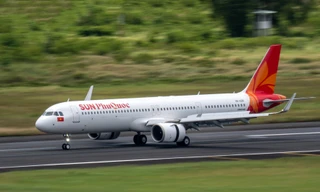 Lộ diện diện mạo Airbus A321NX đầu tiên của Sun PhuQuoc Airways - Khoác sắc hoàng hôn và bình minh đảo Ngọc 