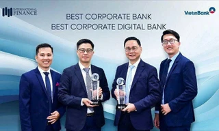 VietinBank nhận cú đúp giải thưởng quốc tế dành cho ngân hàng doanh nghiệp