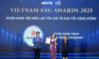 SeABank ghi dấu ấn trách nhiệm xã hội tại Vietnam ESG Awards và Tin Dùng Việt Nam 2025 