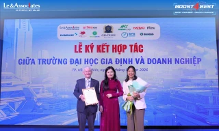 L&A ký kết hợp tác với trường Đại học Gia Định trong khuôn khổ chương trình Boost4Best