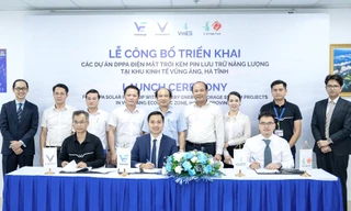 VinEnergo triển khai các dự án điện mặt trời kèm pin lưu trữ cho nhà máy ô tô Vinfast và 2 nhà máy pin tại Hà Tĩnh