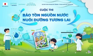  Chương trình 'Mizuiku – Em yêu nước sạch' chính thức phát động cuộc thi 'Bảo tồn nguồn nước – Nuôi dưỡng tương lai'