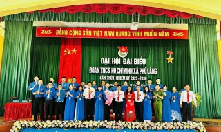 Đoàn TNCS Hồ Chí Minh xã Phù Lãng tổ chức Đại hội đại biểu lần thứ I