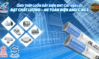 Ống thép EMT Cát Vạn Lợi đạt chuẩn ANSI C 80.3 'soán ngôi' hàng ngoại