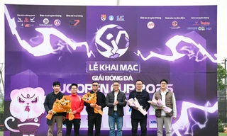 Sôi động Giải bóng đá SJC Open Cup 2025 