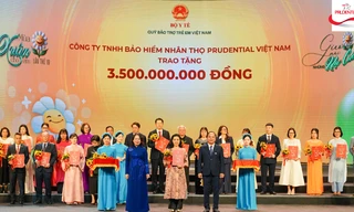 Prudential cam kết hỗ trợ mầm non tương lai 3,5 tỷ đồng năm 2026