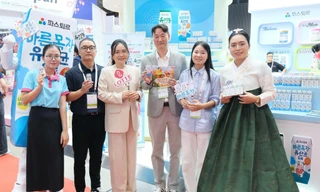 Lotte Wellfood ra mắt Sữa tươi hữu cơ chuẩn IFOAM tại Triển lãm FoodExpo 2025