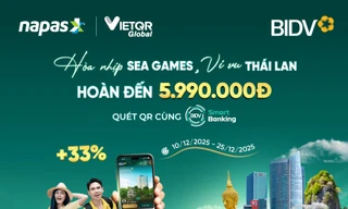 Đến Thái Lan, quét QR tận hưởng ưu đãi hấp dẫn từ Napas và BIDV