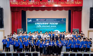 Univers tour Tiền Phong Nam ghi dấu ấn tại 21 trường đại học, kết nối gần 5.200 sinh viên 
