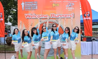 Hàng nghìn vận động viên đổ về Expo của Aqua Warriors & Quảng Trị Amazing Marathon 2026 – Camel Cup