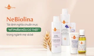 NeBiolina - Tái định nghĩa chuẩn mực "Mỹ phẩm hữu cơ thật" trong ngành mẹ và bé