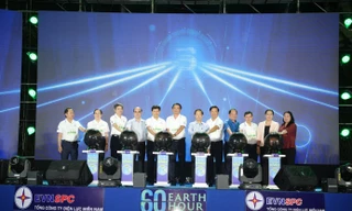 Các đơn vị EVNSPC sôi nổi hưởng ứng Chiến dịch Giờ Trái đất 2026 