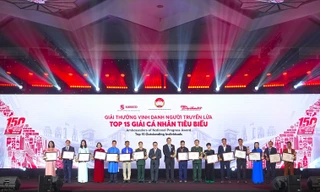 SABECO tôn vinh 15 ‘Người truyền lửa’ lan tỏa giá trị tốt đẹp trong cộng đồng