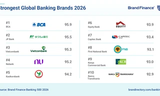 Vietcombank vào Top 3 thương hiệu ngân hàng mạnh nhất thế giới