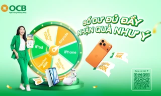 Duy trì số dư tài khoản, trúng iPhone 17 cùng OCB