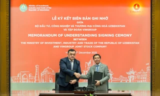 Vingroup công bố hợp tác chiến lược với chính phủ Uzbekistan, mở ra cơ hội đầu tư quy mô lớn tại Trung Á