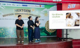 Sinh viên STU trình làng sản phẩm đậu nành thế hệ mới được doanh nghiệp đặt hàng