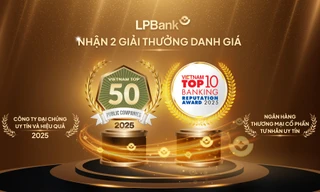Tiếp đà tăng trưởng bền vững, LPBank thăng hạng trong bộ đôi giải thưởng uy tín năm 2025