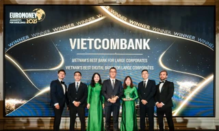 Vietcombank vinh dự nhận cú đúp giải thưởng Euromoney 2025 về dịch vụ ngân hàng bán buôn 