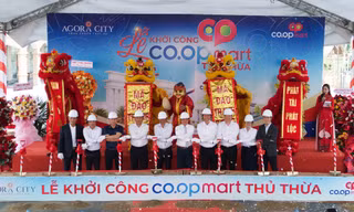 Khởi công Co.opmart tại Khu đô thị Agora City 
