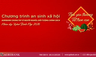 Agribank triển khai chương trình 'Agribank chung tay vì người nghèo, đối tượng chính sách nhân dịp Xuân Bính Ngọ 2026'
