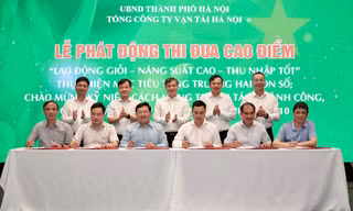 Transerco phát động thi đua cao điểm nâng cao chất lượng dịch vụ chào mừng các ngày lễ lớn của Thủ đô và đất nước