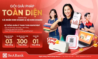 SeABank tung 'combo' giải pháp toàn diện giúp hộ kinh doanh số hóa dòng tiền