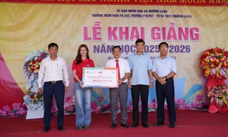 Lifebuoy tiếp sức trẻ em Điện Biên trở lại trường sạch khỏe và an toàn