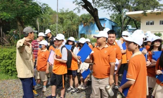 VWS đón học sinh Trường Quốc tế Nam Mỹ tham quan mô hình xử lý rác