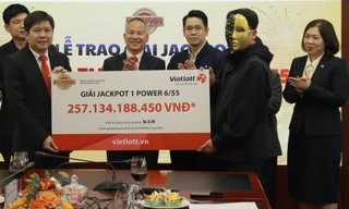 Bất ngờ về người vừa trúng Vietlott hơn 257 tỷ đồng