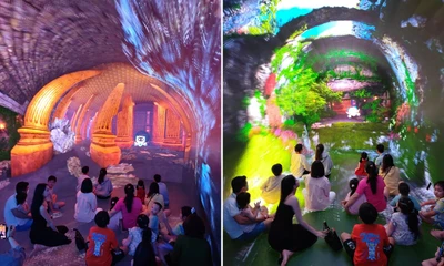Vi vu Tết tại TP.HCM: Trải nghiệm "rạp phim bay", lạc vào "thế giới vô cực" 12D+