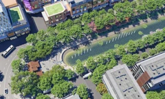 Xây dựng tuyến đường sắt trên cao dọc phía Đông sông Tô Lịch