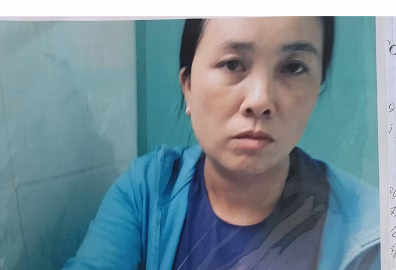 Bà Trần Thị Mười Bảy. Ảnh: CA