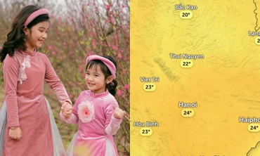 Dự báo thời tiết thủ đô Hà Nội ngày mùng 1 Tết, liệu có rét không?