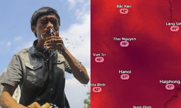 Dự báo nhiệt độ cảm nhận tại Hà Nội lên tới 47 độ C trong ngày 30/7